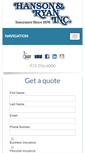 Mobile Screenshot of hansonryan.com